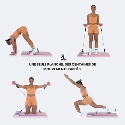 Planches de Pilates Bold Black